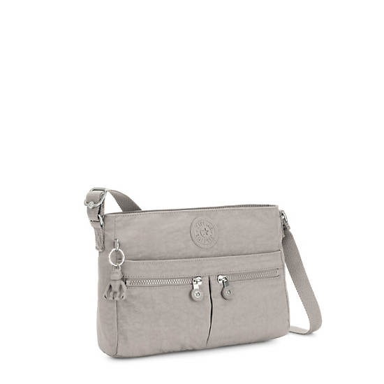 Bolsos Cruzados Kipling New Angie Grises | MX 1196BE